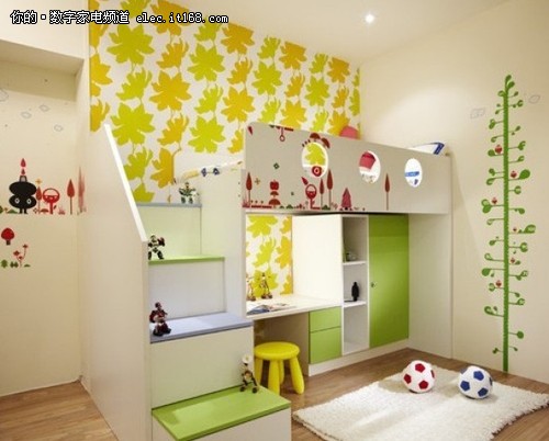 不一樣的風格 30款兒童房裝修效果圖賞-IT168 數字家電專區