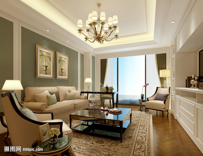 北歐風(fēng)臥室室內(nèi)設(shè)計(jì)效果圖