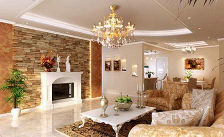 經(jīng)典裝修欣賞+歐式風(fēng)格客廳裝修效果圖