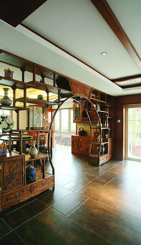 古典中式別墅宮廷風裝潢案例欣賞