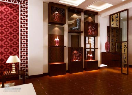 中式裝修樣板間 文化底蘊家居展示與裝飾藝術
