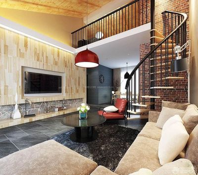 巧思妙構，小空間的藝術——60㎡個性躍層旋轉樓梯裝修圖鑒與裝飾指南